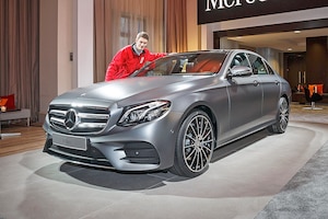 Mercedes E-Klasse W213 im Test (Detroit 2016): Sitzprobe