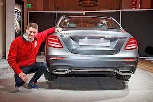 Mercedes E-Klasse W213 im Test (Detroit 2016): Sitzprobe