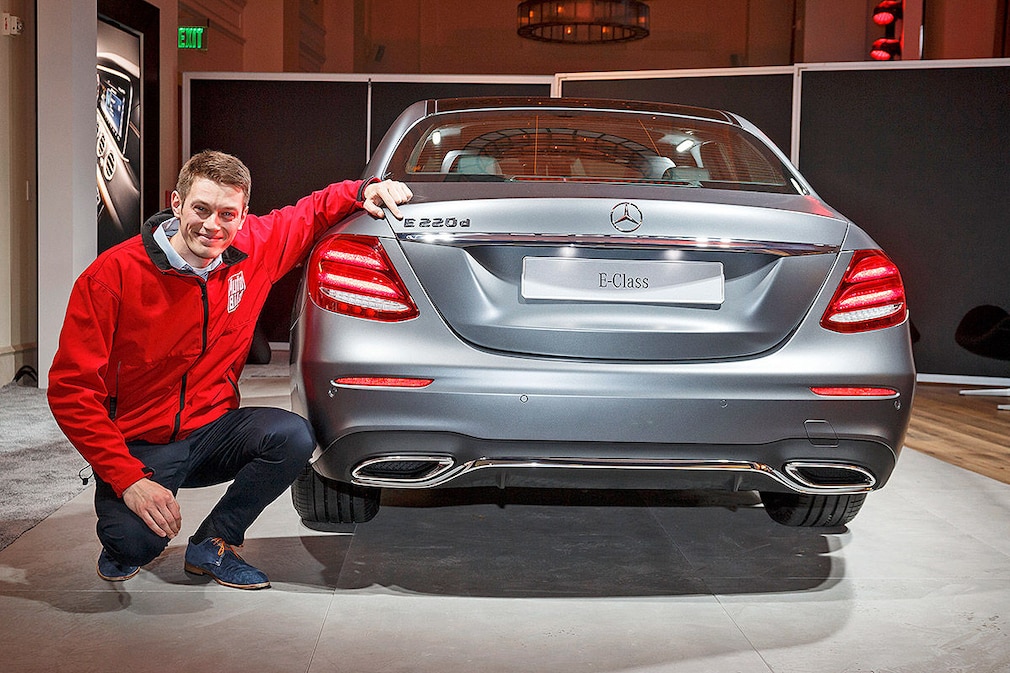 Mercedes E-Klasse W213 im Test (Detroit 2016): Sitzprobe