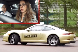 Porsche als Fahrschulauto
