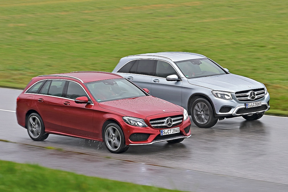 Mercedes C-Klasse 250 d Mercedes GLC 250d