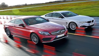Mercedes C 300 Coupé BMW 428i Coupé
