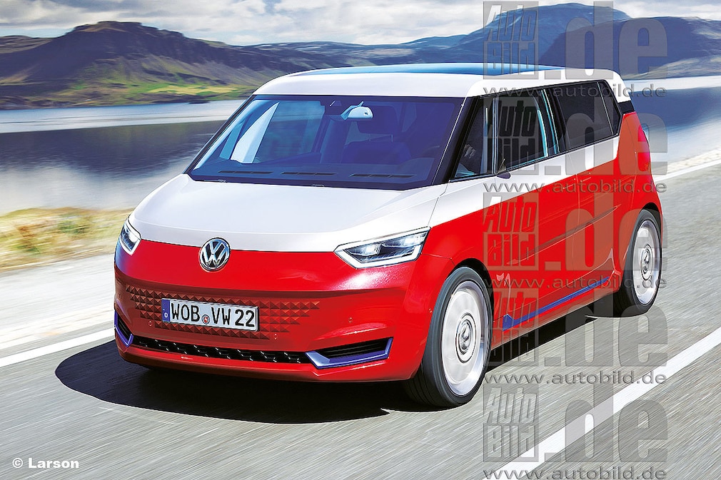 VW e-BUlli !!! ILLUSTRATION !!! VW e-BUlli !!! ILLUSTRATION !!!