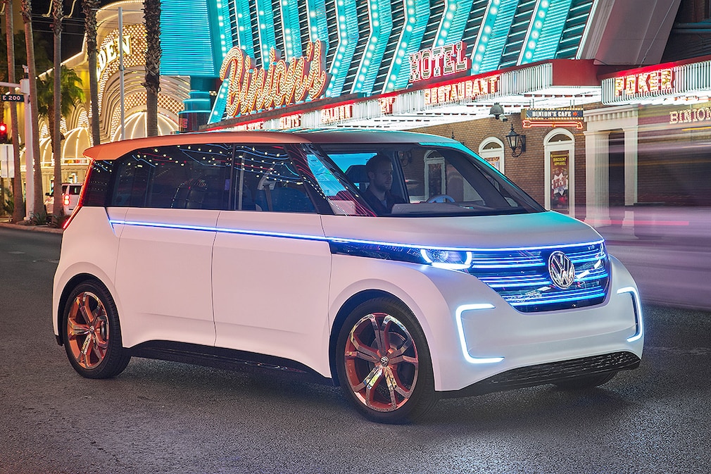 VW BUDD-E Concept !!! SPERRFRIST 25. Januar 2016	00:00 Uhr !!!