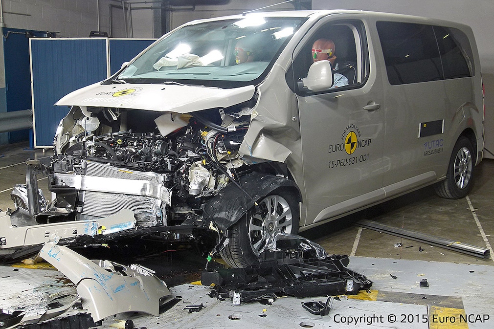 Euro NCAP Crashtest Peugeot Traveller
