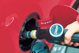 Diesel tanken