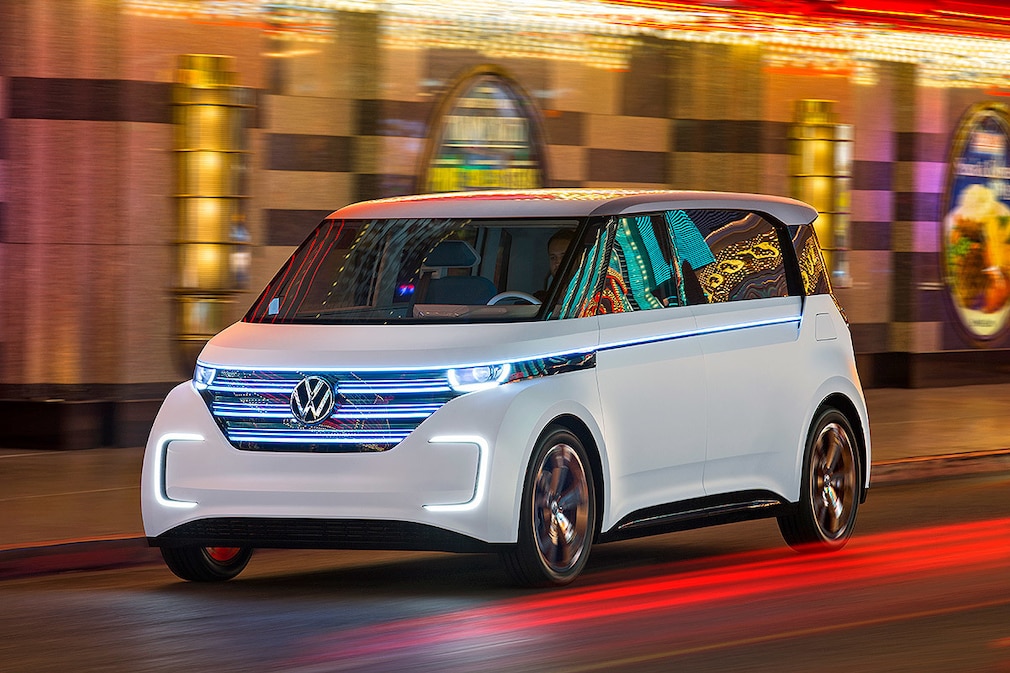 VW BUDD-E Concept !!! SPERRFRIST 25. Januar 2016 00:00 Uhr !!!