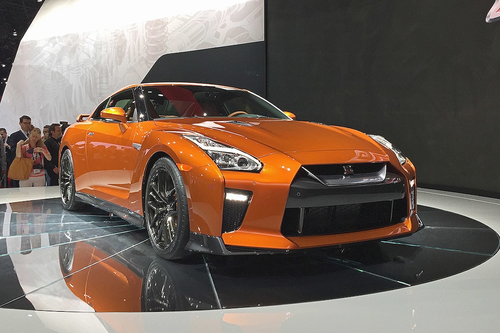 Nissan GT-R Facelift (Autosalon Genf 2016): Erlkönig