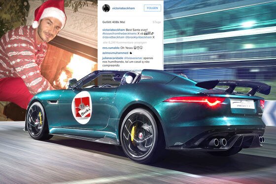 Beckham, Tyga, Fetty Wap & Co: Supercars zu Weihnachten