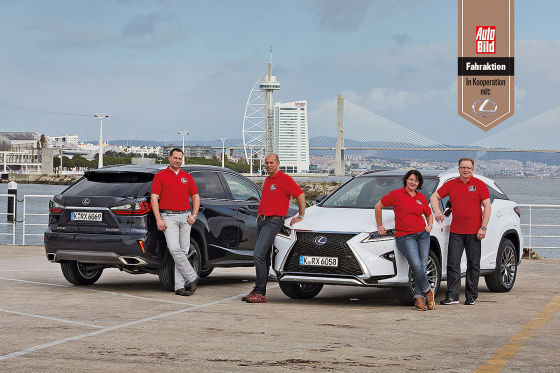 Partneraktion: Lexus RX-Premierentester