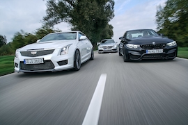 BMW M3 Cadillac ATS-V Mercedes-AMG C63 S