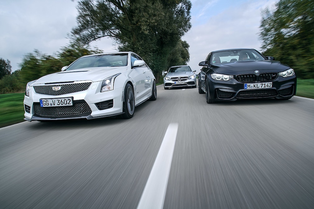 BMW M3 Cadillac ATS-V Mercedes-AMG C63 S