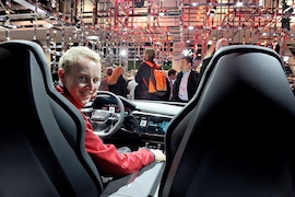 Audi A8 Sitzprobe