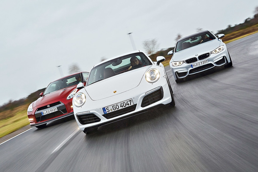 BMW M4 Nissan GT-R Porsche 911
