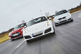 BMW M4 Nissan GT-R Porsche 911