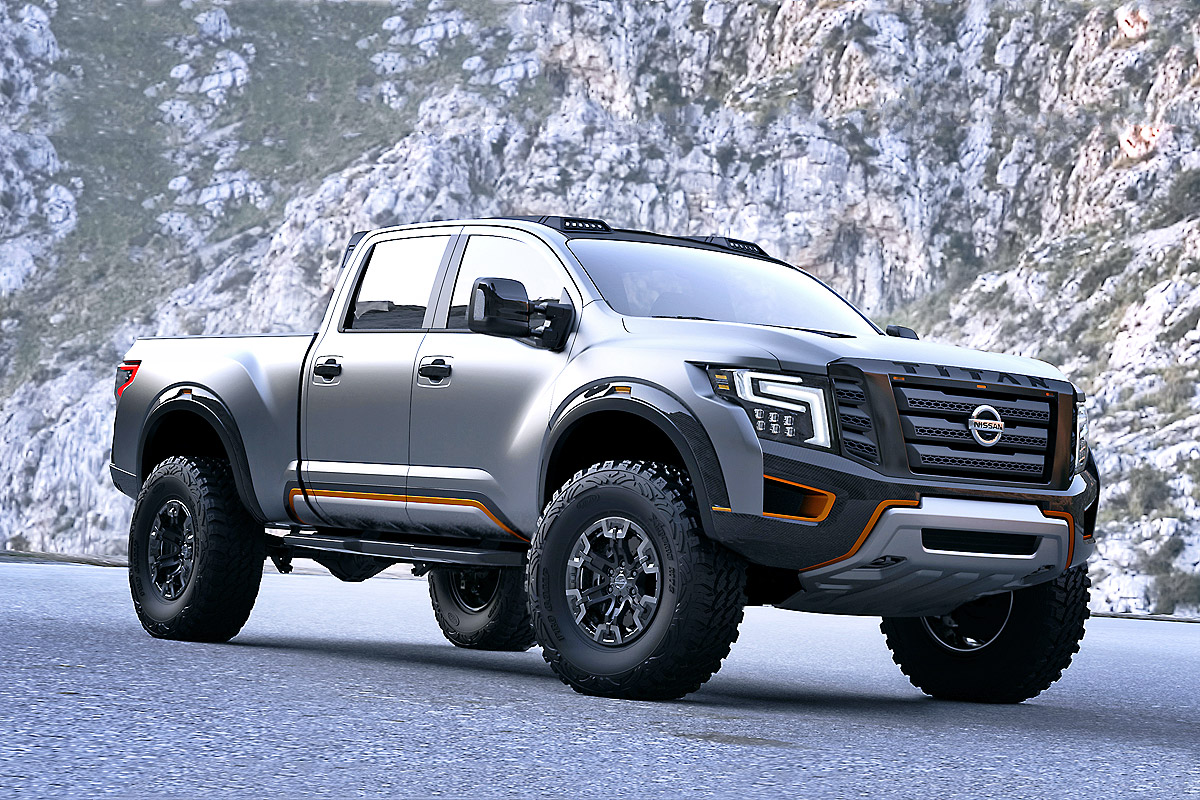 Nissan Titan Warrior (Detroit ): Vorstellung - AUTO BILD Nissan Titan Warrior (Detroit ): Vorstellung - AUTO BILD