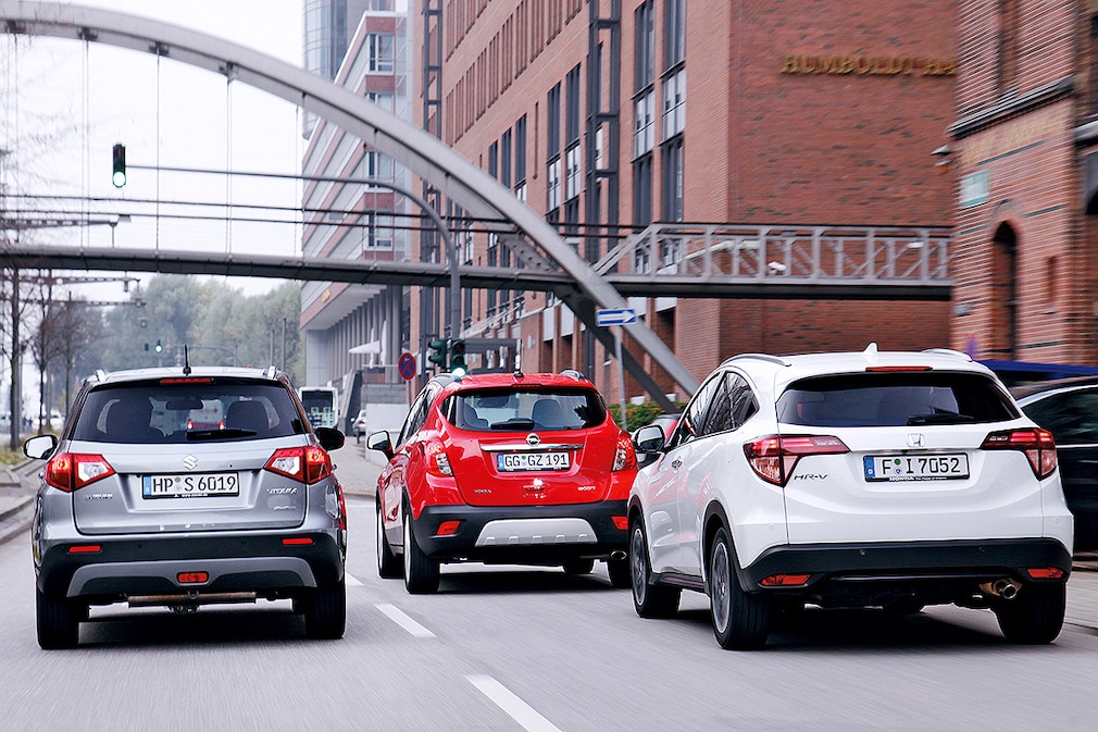 Honda HR-V 1.5i-VTEC Opel Mokka 1.4 Turbo Suzuki Vitara 1.4 S