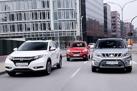 Honda HR-V Opel Mokka Suzuki Vitara