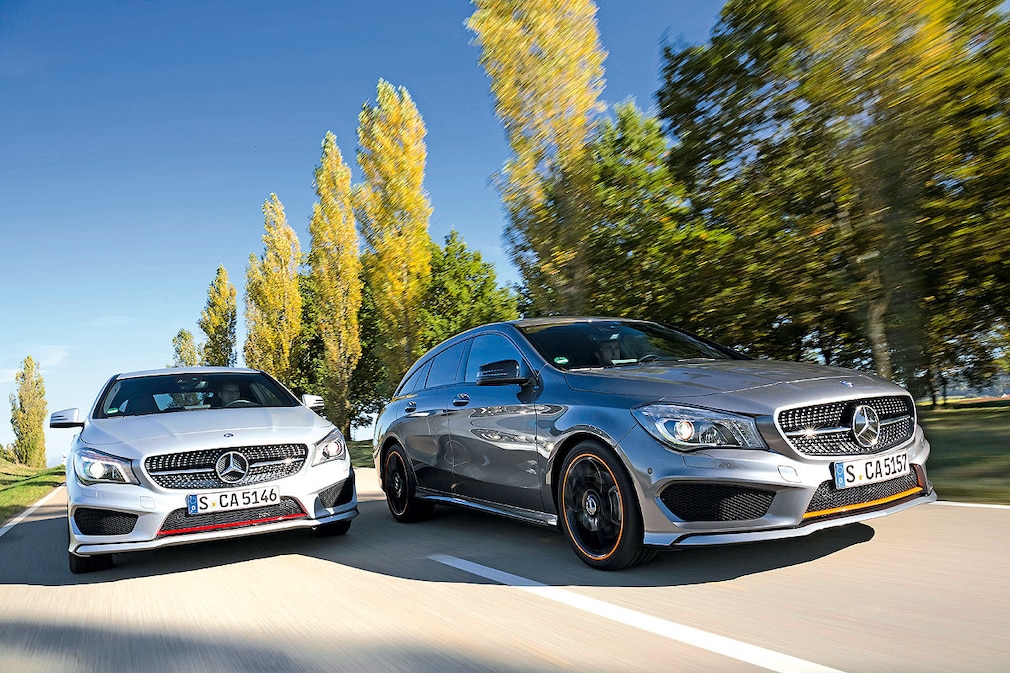 Mercedes CLA Coupe Mercedes CLA Shooting Brake