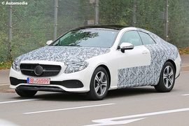 Erlkönig Mercedes E-Klasse Coupe