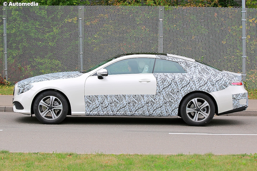 Erlkönig Mercedes E-Klasse Coupe