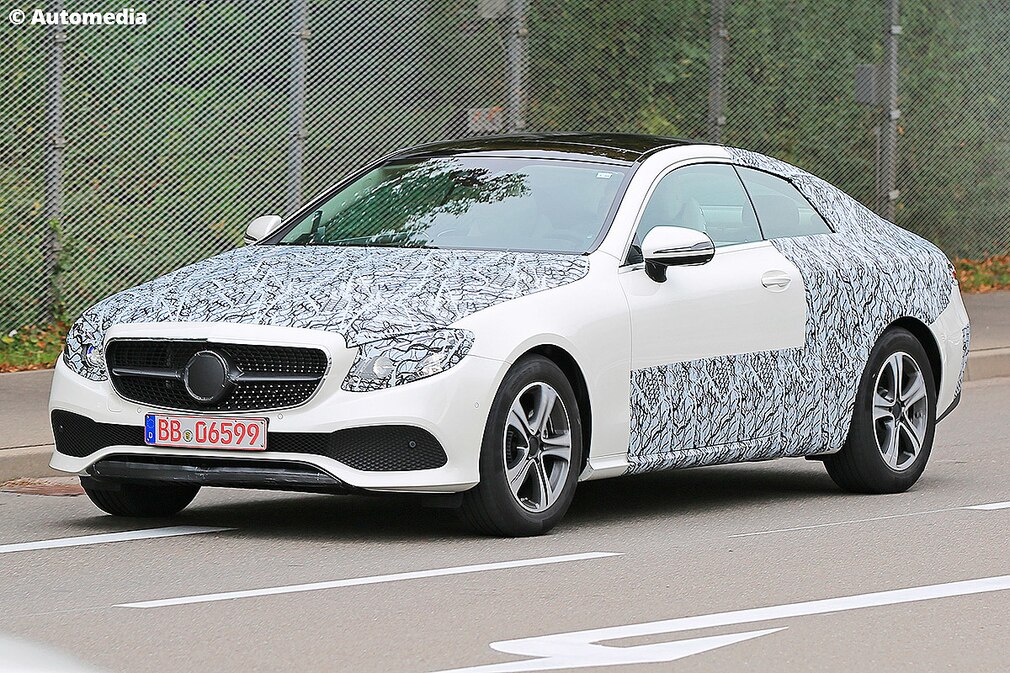 Erlkönig Mercedes E-Klasse Coupe