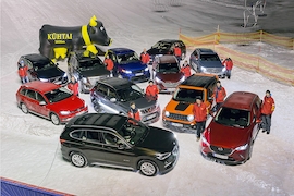 Elf Autos im Wintertest