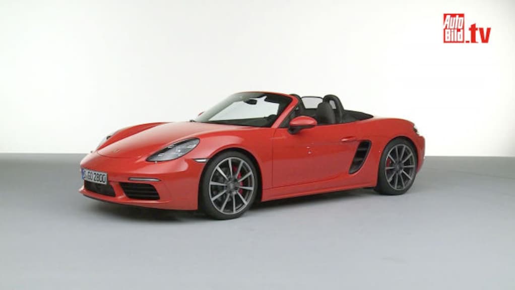 Porsche 718 Boxster S (2016)