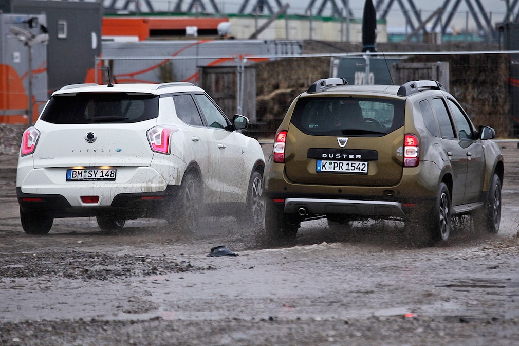 Dacia Duster SsangYong Tivoli