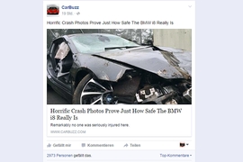 Horrorcrash im I8
