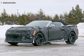 Chevrolet Camaro ZL1 Cabrio (2016): Erlkönig