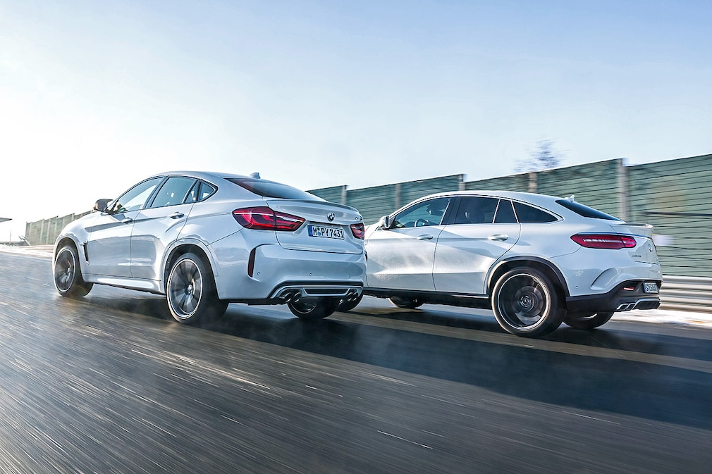 BMW X6M, Mercedes-AMG GLE 63 S Coupé