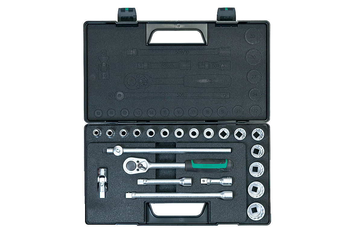 Tidyard Werkzeugset 108 tlg. mit Werkzeugkasten, von Autos und zu Hause