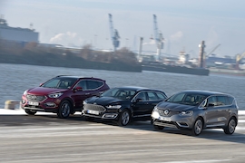 Ford Mondeo Hyundai Santa Fe Renault Espace