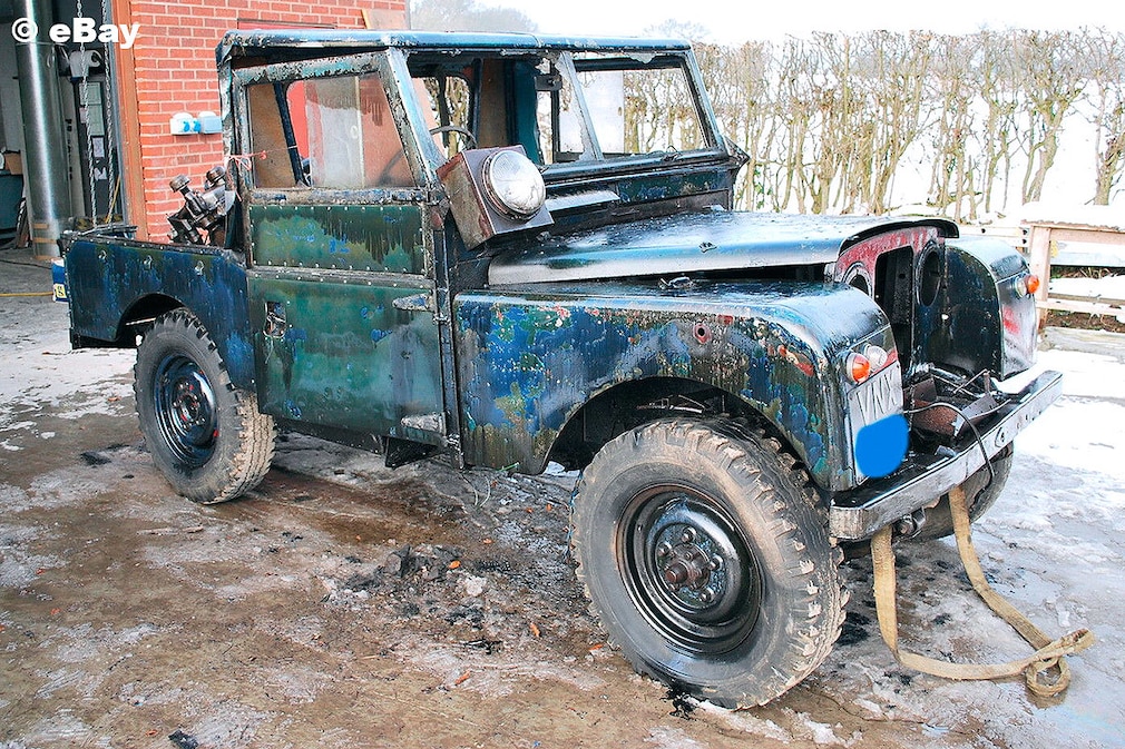 Auktion: Erster Land Rover Defender Diesel