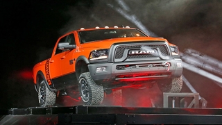 The new 2017 Ram Power Wagon truck is presented during the media preview at the Chicago Auto Show at McCormick Place in Chicago, Illinois, USA, 11 February 2016. The public show runs from 13 February to 21 February.