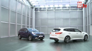 Kia Niro und Optima SW (2016)
