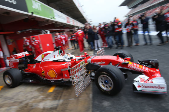 F1-Test Barcelona