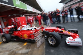 F1-Test Barcelona