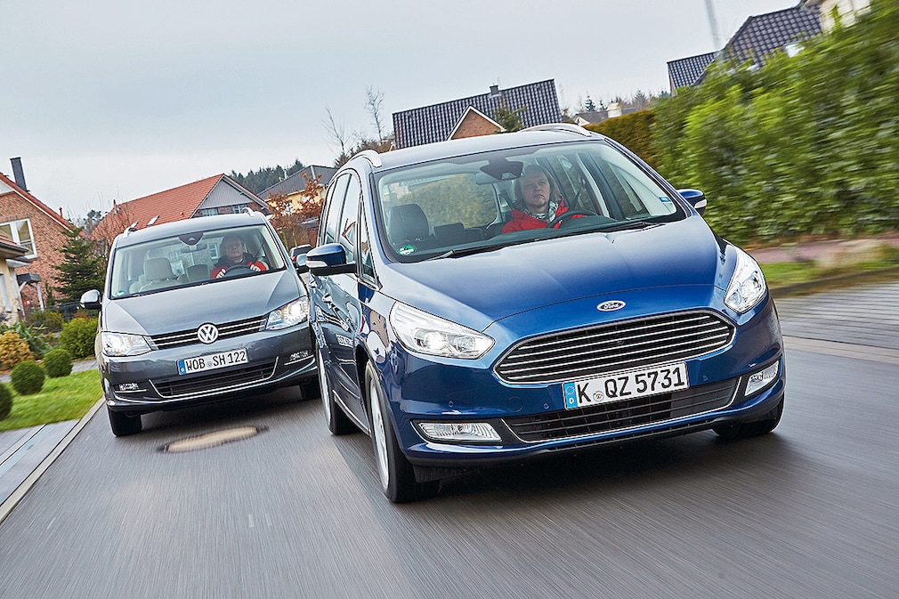 VW Sharan 2.0 TDI BMT Ford Galaxy 2.0 TDCi