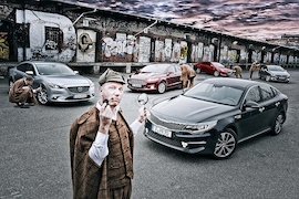 Fünf Mittelklasse-Limousinen im Test