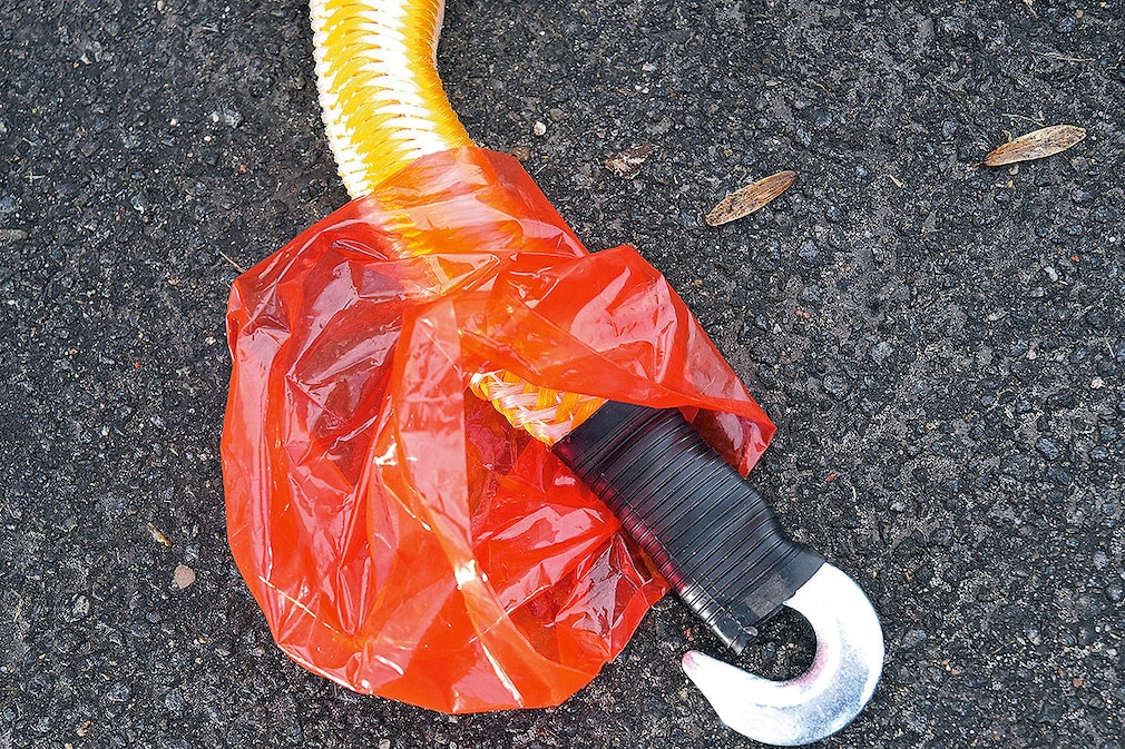 Acht Abschleppseile im Test