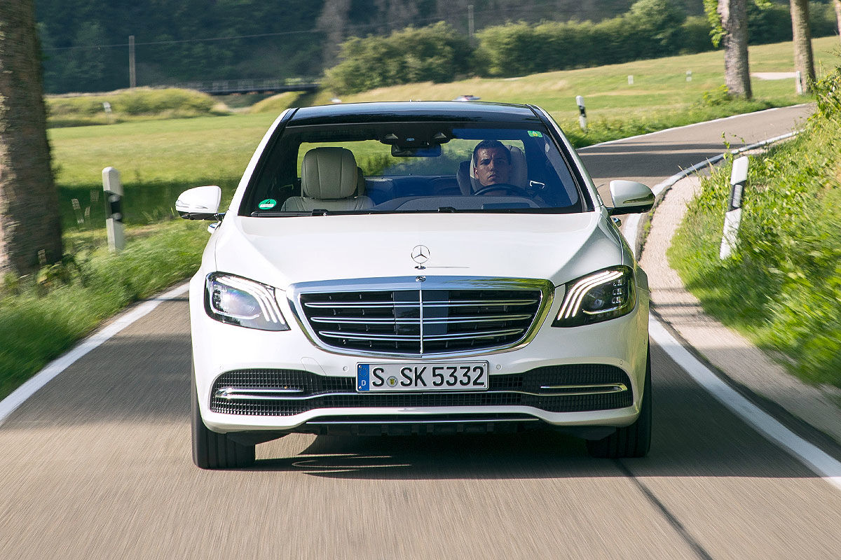 Mercedes S-Klasse Facelift (2017): Erlkönig