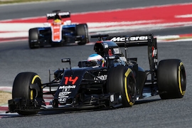 F1-Testfahrten Barcelona
