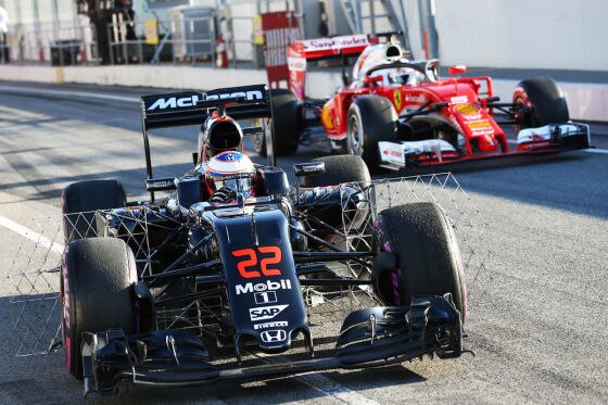 F1-Testfahrten Barcelona
