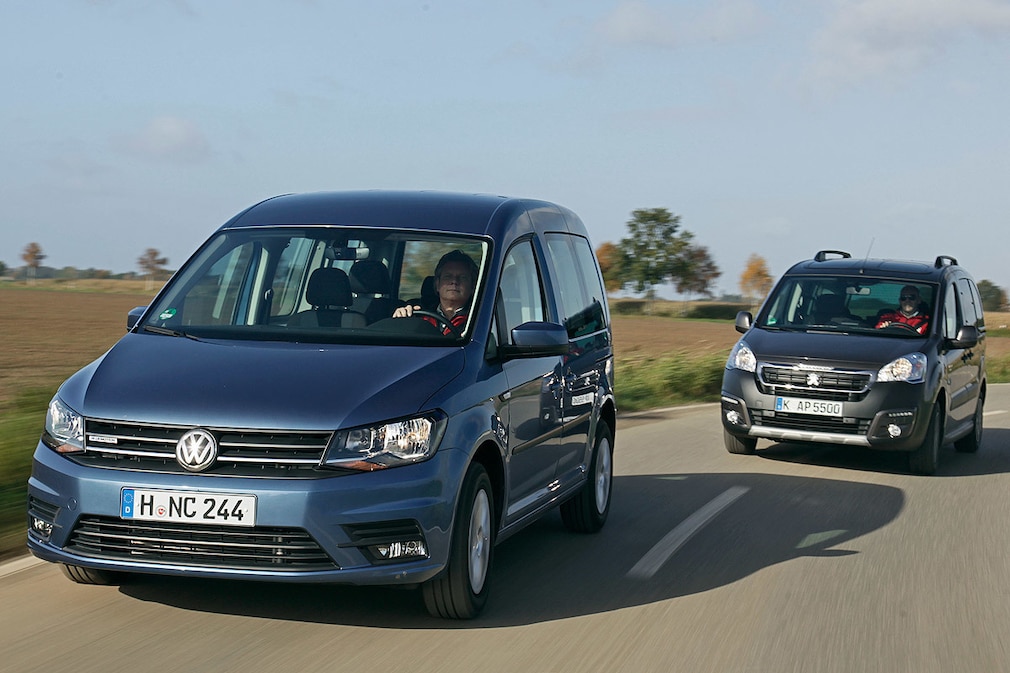 VW Caddy Peugeot Partner