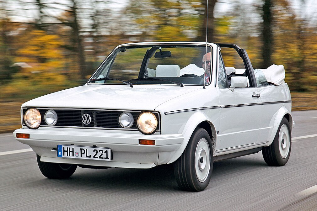 VW Golf Cabrio Quartett