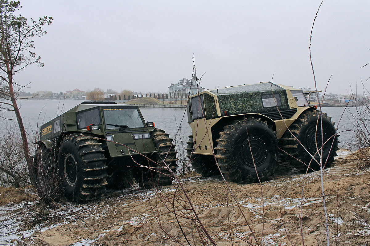 Alles zum Super-Offroader Sherp ATV