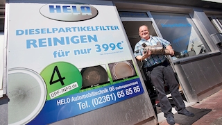 Partikelfilter reinigen