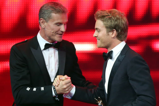 David Coulthard & Nico Rosberg